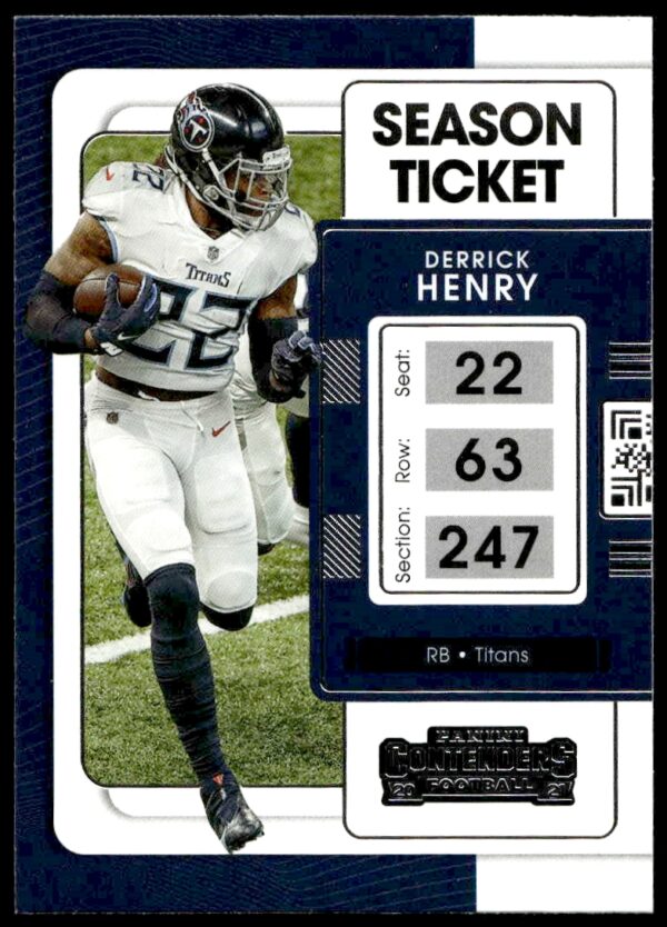 2021 Panini Contenders Derrick Henry #97 (Front)