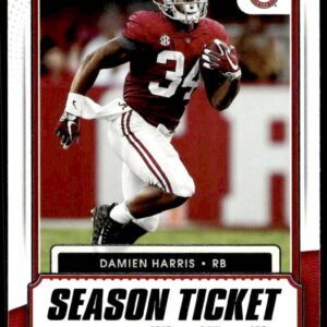 2021 Panini Contenders Draft Picks Damien Harris #67 (Front)