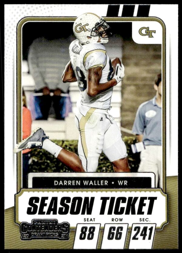 2021 Panini Contenders Draft Picks Darren Waller #42 (Front)