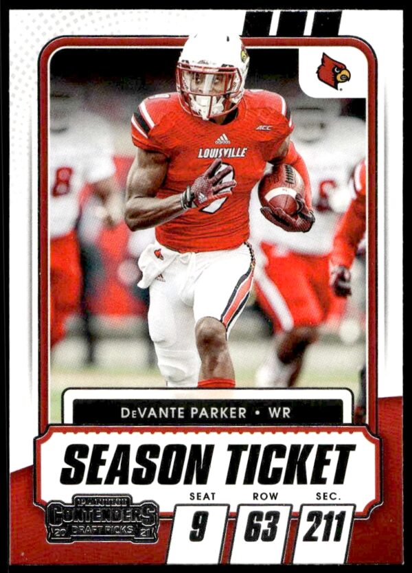 2021 Panini Contenders Draft Picks Lamar Jackson #22 (Front)