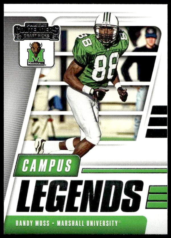 2021 Panini Contenders Draft Picks Randy Moss Campus Legends #20 (Front)