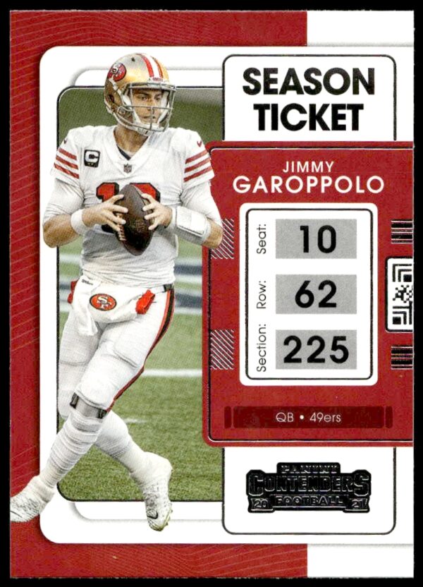 2021 Panini Contenders Jimmy Garoppolo #88 (Front)