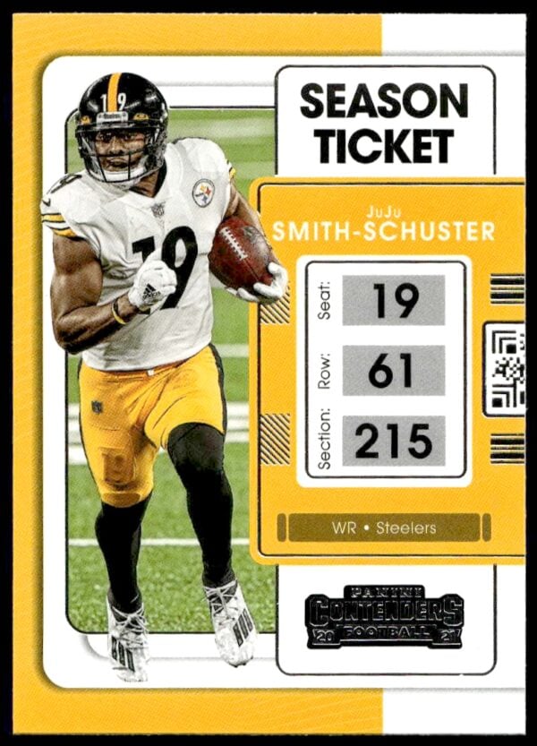 2021 Panini Contenders JuJu Smith-Schuster #83 (Front)