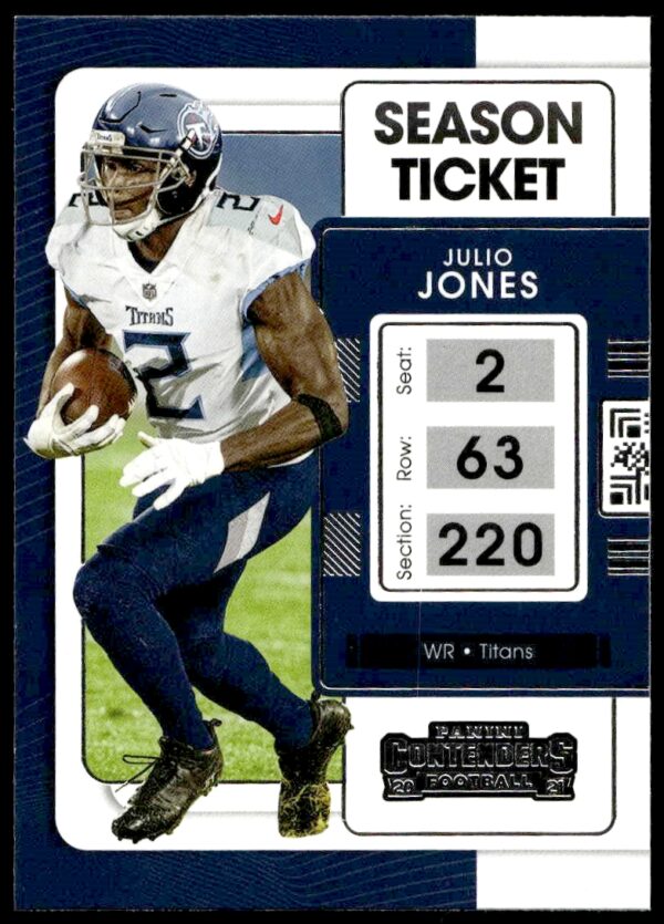 2021 Panini Contenders Julio Jones #95 (Front)