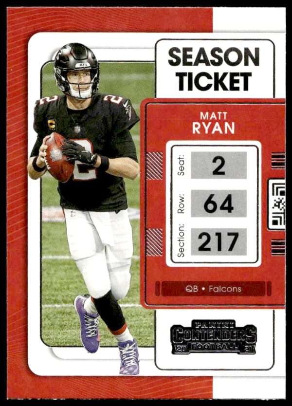 2021 Panini Contenders Matt Ryan #4 (Front)