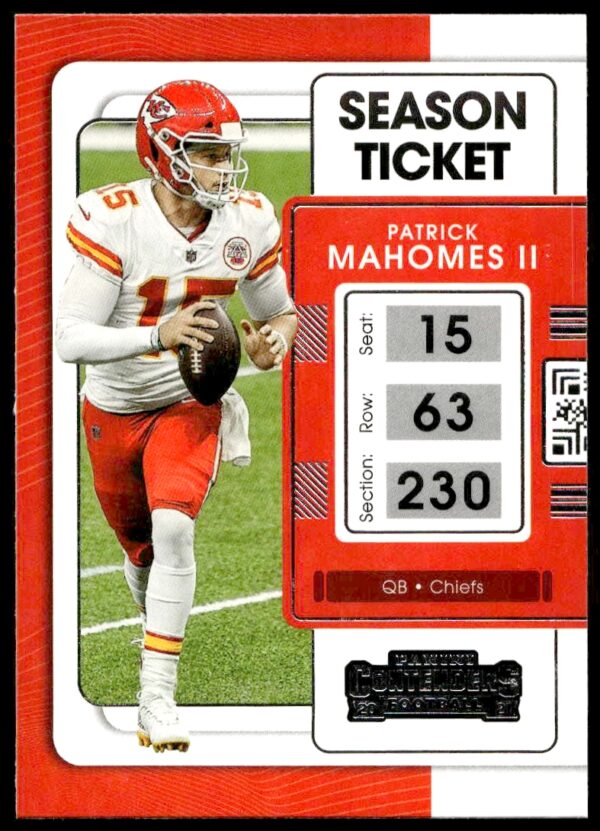 2021 Panini Contenders Patrick Mahomes II #47 (Front)