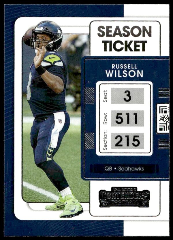 2021 Panini Contenders Russell Wilson #85 (Front)