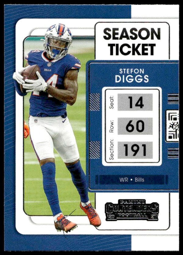 2021 Panini Contenders Stefon Diggs #11 (Front)