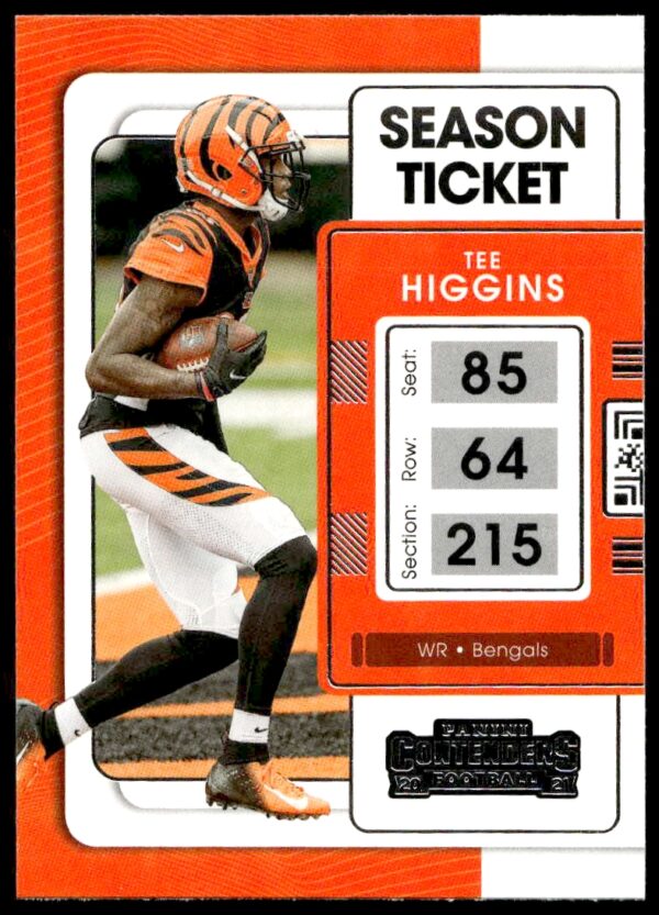 2021 Panini Contenders Tee Higgins #20 (Front)