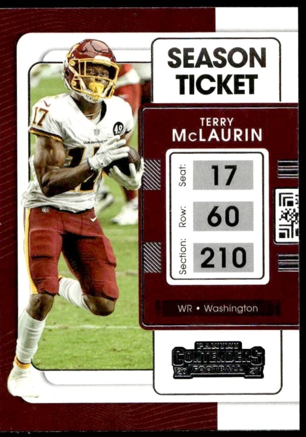 2021 Panini Contenders Terry McLaurin #98 (Front)