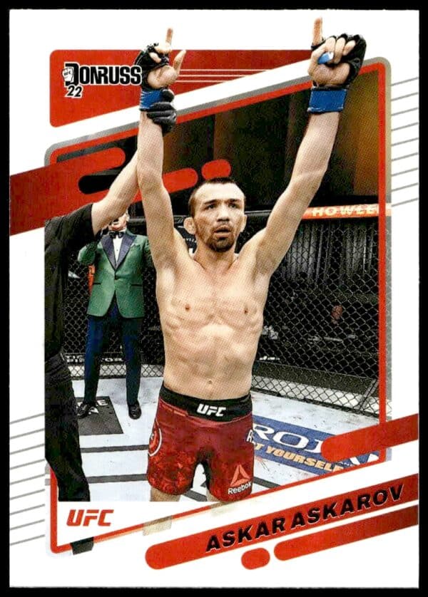 2022 Donruss UFC Askar Askarov #93 (Front)