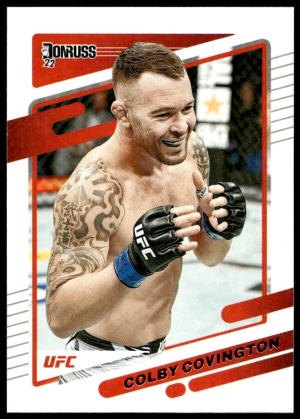 2022 Donruss UFC Colby Covington #17 (Front)