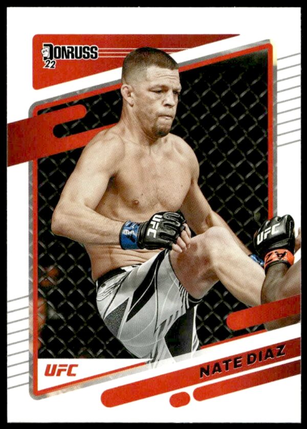 2022 Donruss UFC Nate Diaz #46 (Front)