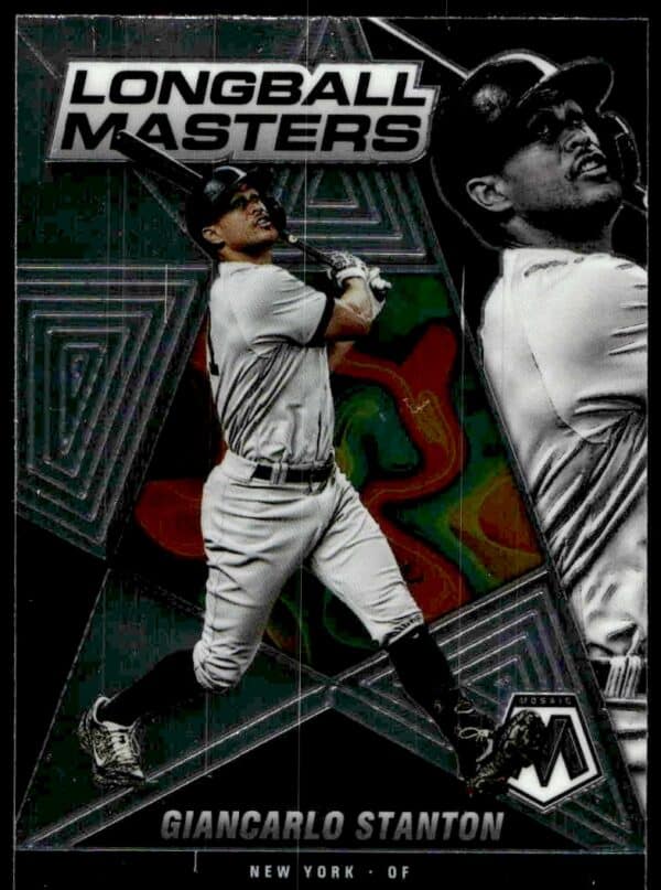 2022 Panini Mosaic Giancarlo Stanton Longball Masters #LM-5 (Front)