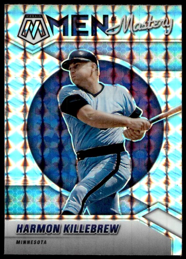 2022 Panini Mosaic Harmon Killebrew Men of Mastery Mosaic Prizm #MM-13 (Front)