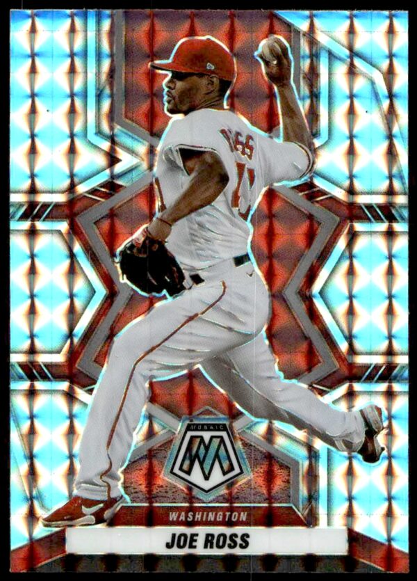 2022 Panini Mosaic Joe Ross Mosaic Prizm #163 (Front)