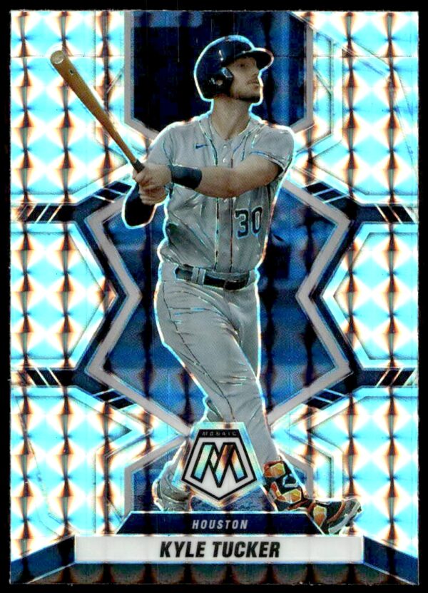 2022 Panini Mosaic Kyle Tucker Mosaic Prizm #19 (Front)