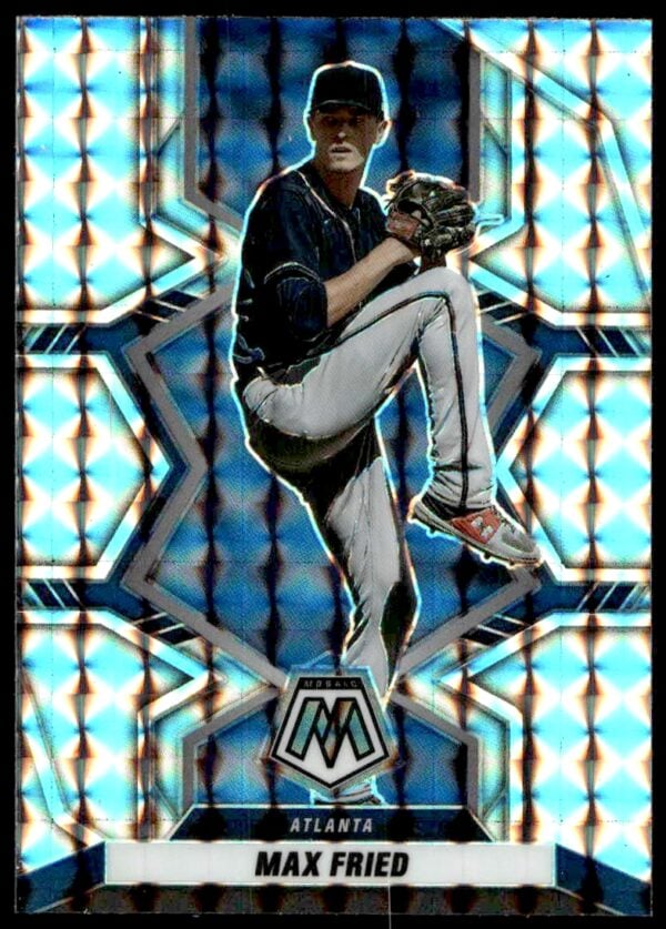 2022 Panini Mosaic Max Fried Mosaic Prizm #105 (Front)