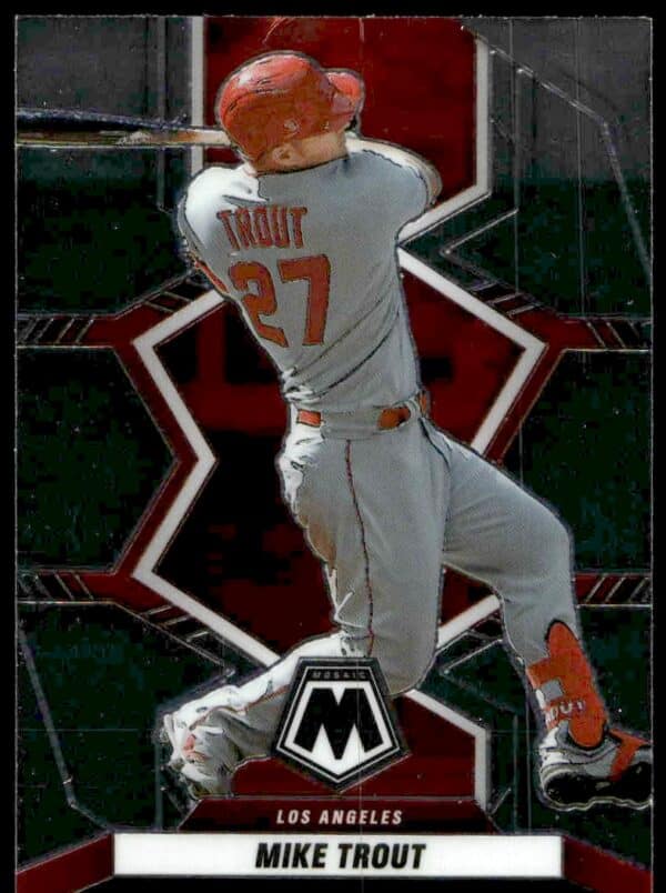 2022 Panini Mosaic Mike Trout #98 (Front)