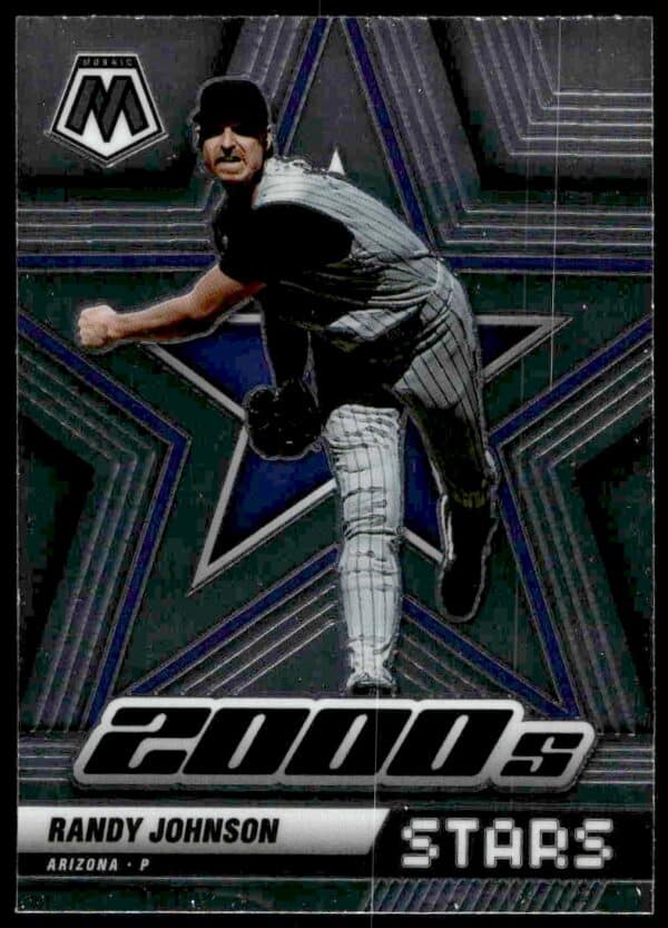 2022 Panini Mosaic Randy Johnson 2000s Stars #297 (Front)