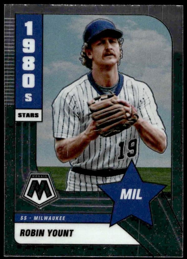 2022 Panini Mosaic Robin Yount 1980s Stars #288 (Front)