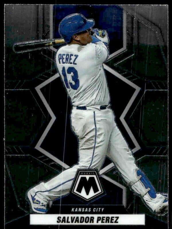 2022 Panini Mosaic Salvador Perez #185 (Front)