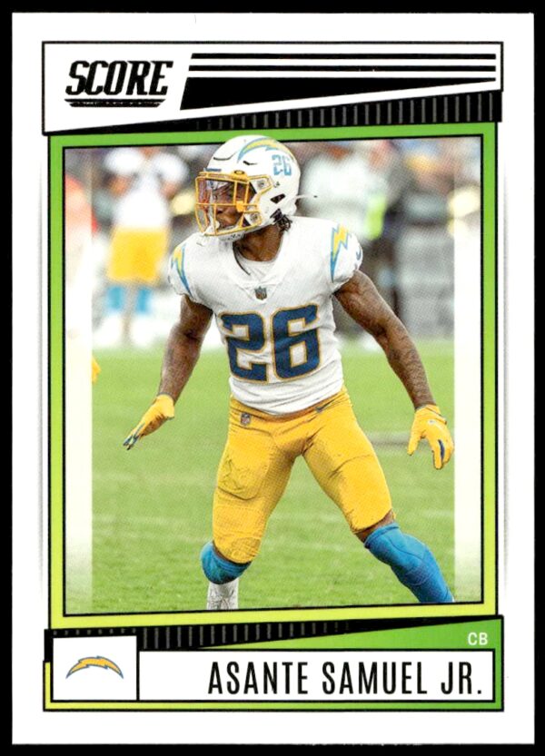 2022 Panini Score Asante Samuel Jr. #140 (Front)