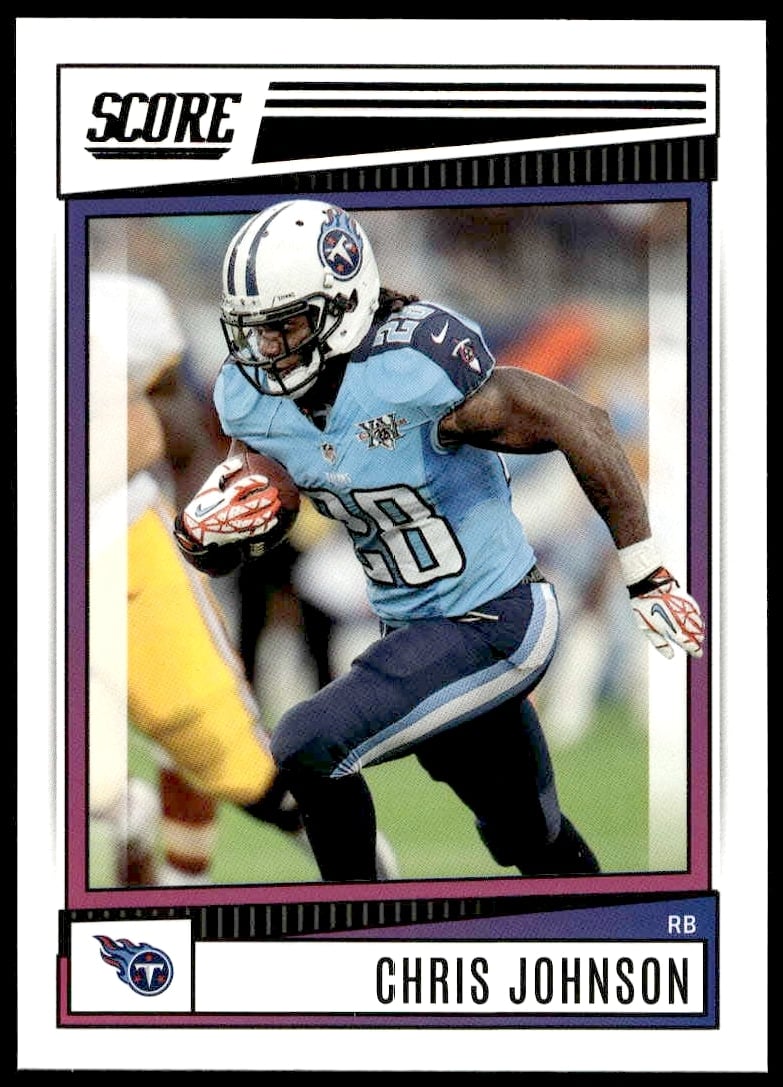 2022 Panini Score Chris Johnson #28 (Front)