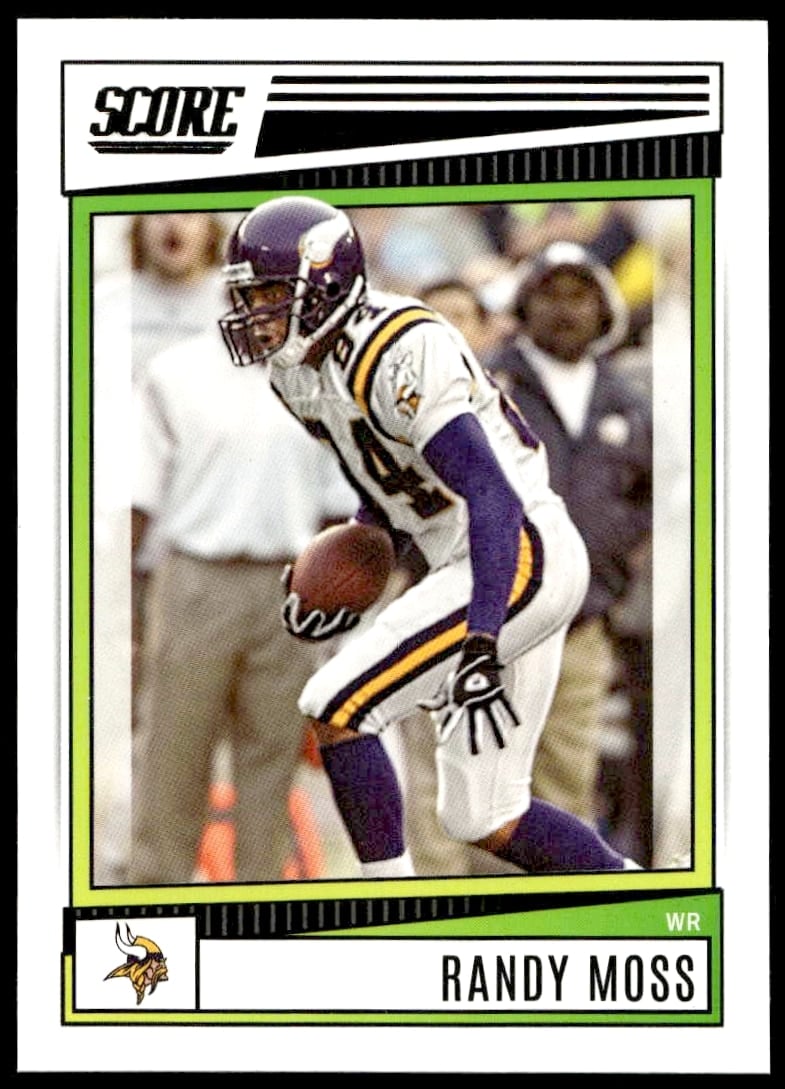 2022 Panini Score Randy Moss #110 (Front)