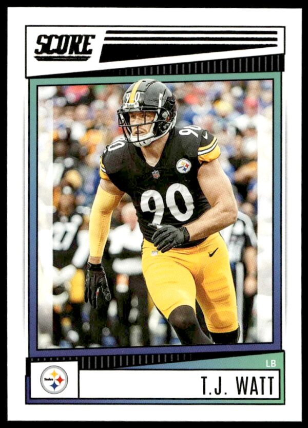 2022 Panini Score T.J. Watt #216 (Front)