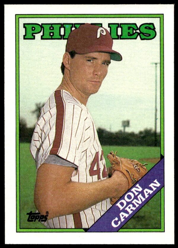 1988 Topps Don Carman #415 (Front)