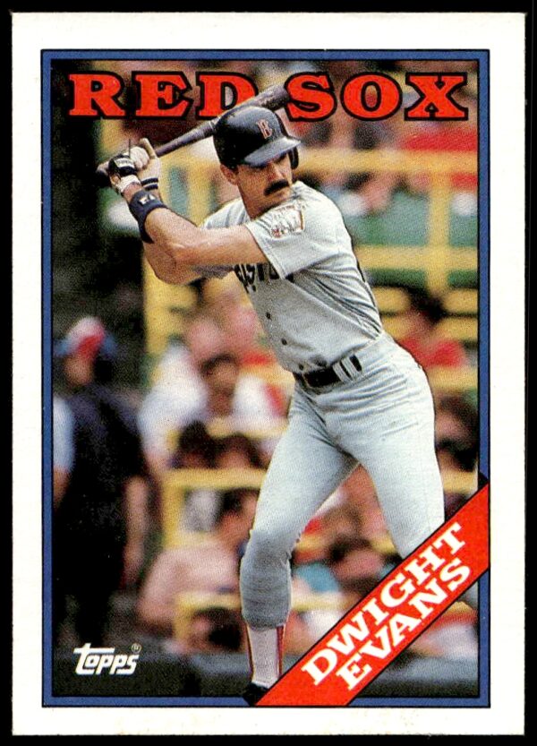 1988 Topps Dwight Evans #470 (Front)
