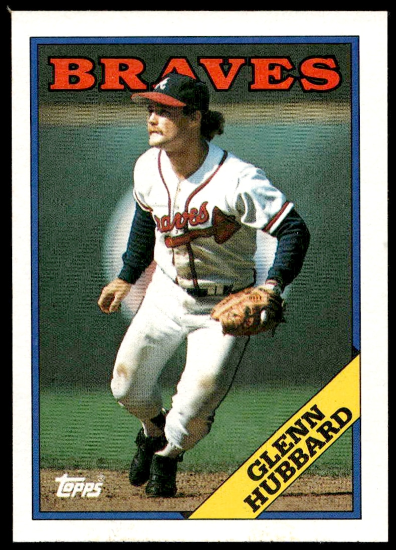 1988 Topps Glenn Hubbard #325 (Front)