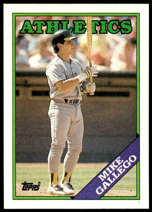 1988 Topps Mike Gallego #702 (Front)