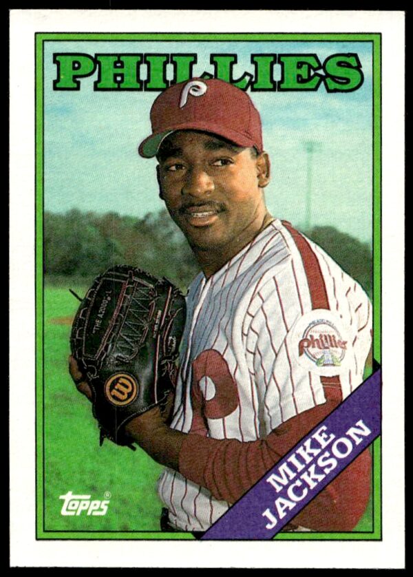1988 Topps Mike Jackson #651 (Front)