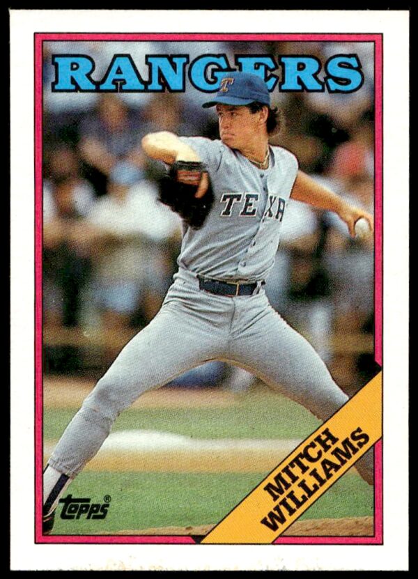 1988 Topps Mitch Williams #26 (Front)