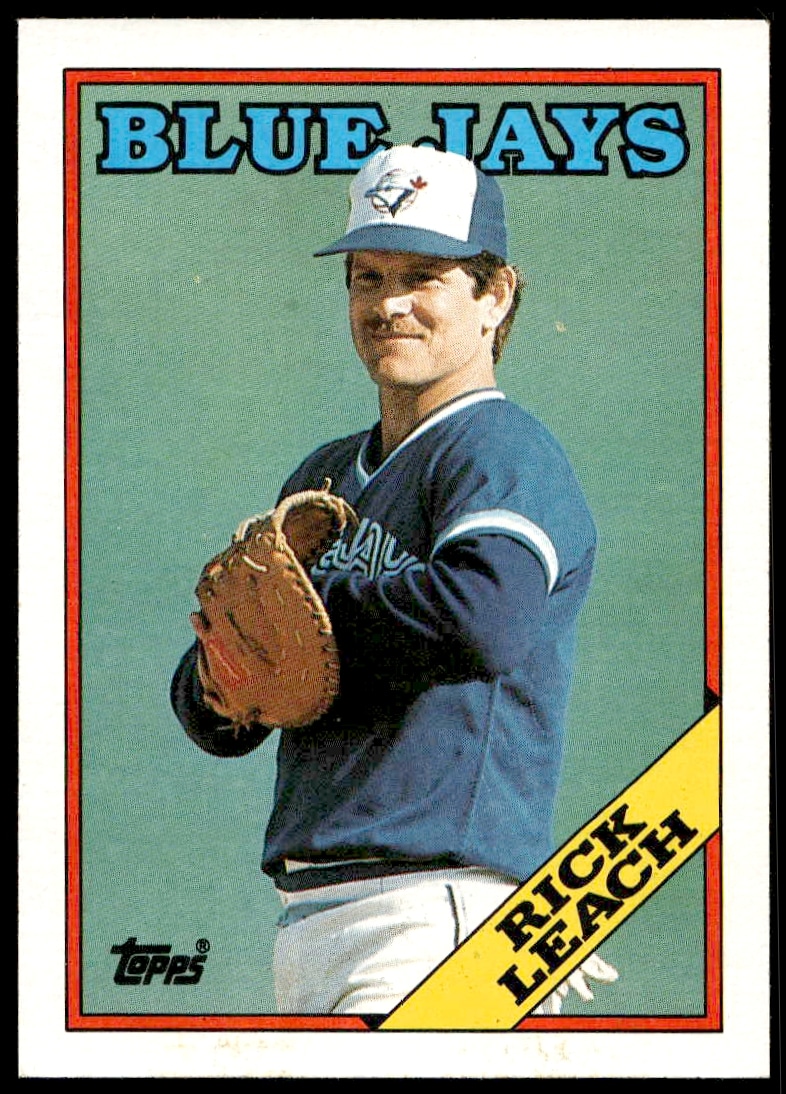 1988 Topps Rick Leach #323 (Front)