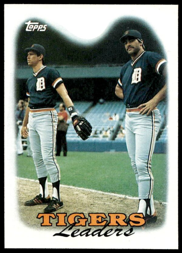 1988 Topps Tigers Leaders TL #429 (Front)