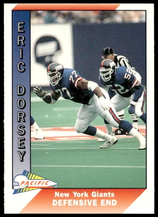 1991 Pacific Eric Dorsey #344 (Front)