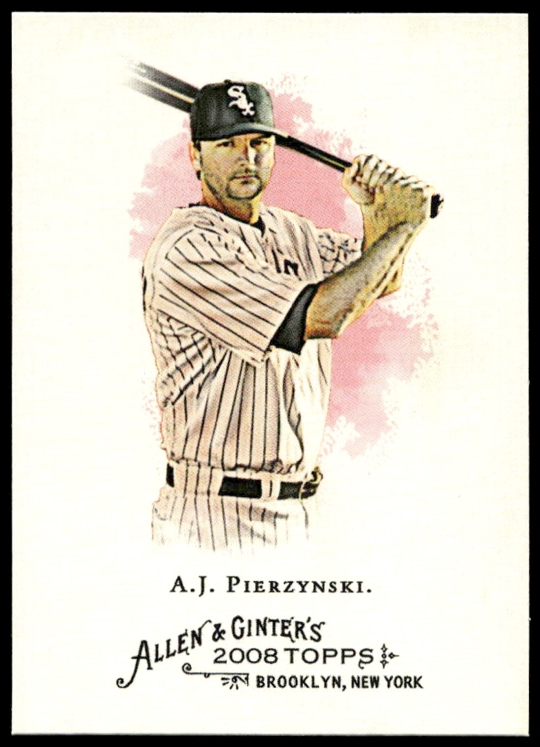 2008 Topps Allen & Ginter A.J. Pierzynski #327 (Front)