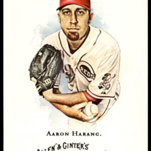 2008 Topps Allen & Ginter Aaron Harang #215 (Front)