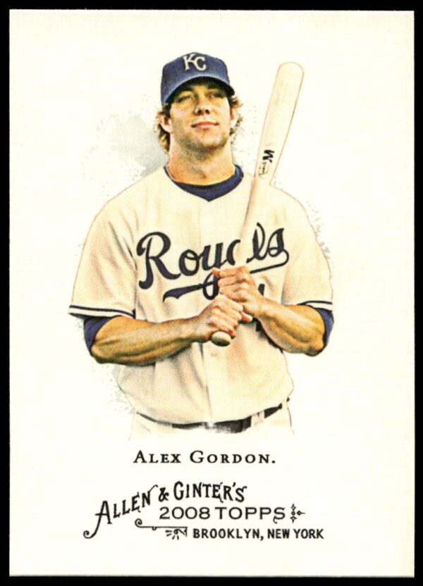 2008 Topps Allen & Ginter Alex Gordon #236 (Front)