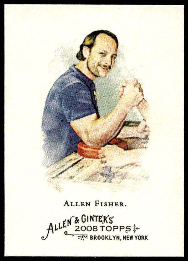 2008 Topps Allen & Ginter Allen Fisher #336 (Front)