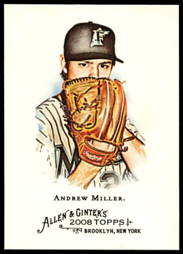 2008 Topps Allen & Ginter Andrew Miller #267 (Front)