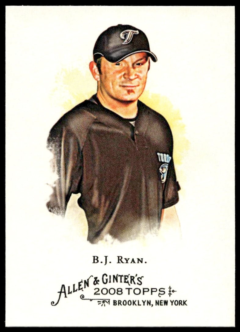 2008 Topps Allen & Ginter B.J. Ryan #311 (Front)