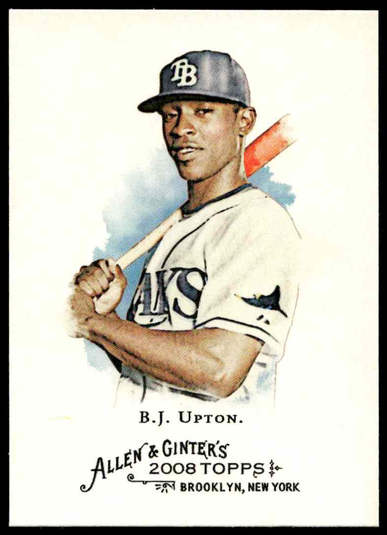 2008 Topps Allen & Ginter B.J. Upton #15 (Front)