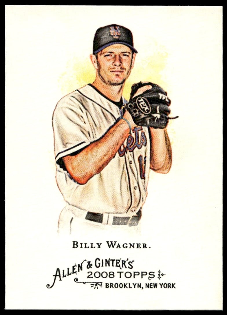 2008 Topps Allen & Ginter Billy Wagner #89 (Front)