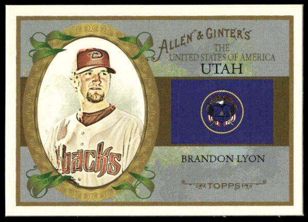 2008 Topps Allen & Ginter Brandon Lyon United States #US44 (Front)