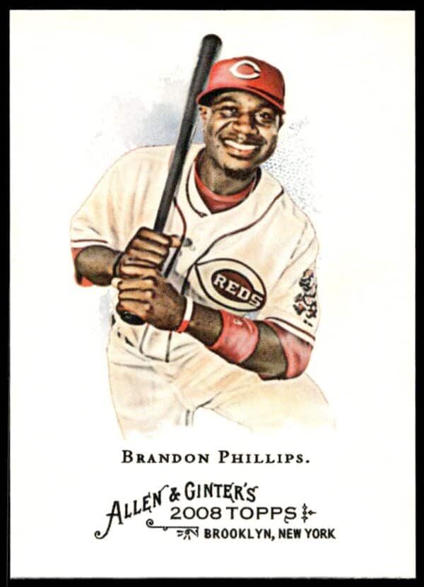 2008 Topps Allen & Ginter Brandon Phillips #285 (Front)