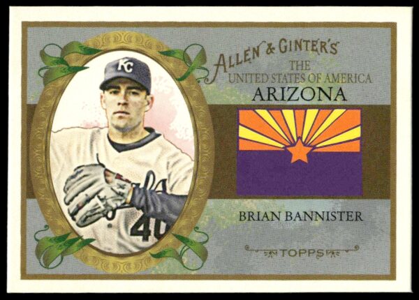 2008 Topps Allen & Ginter Brian Bannister United States #US3 (Front)